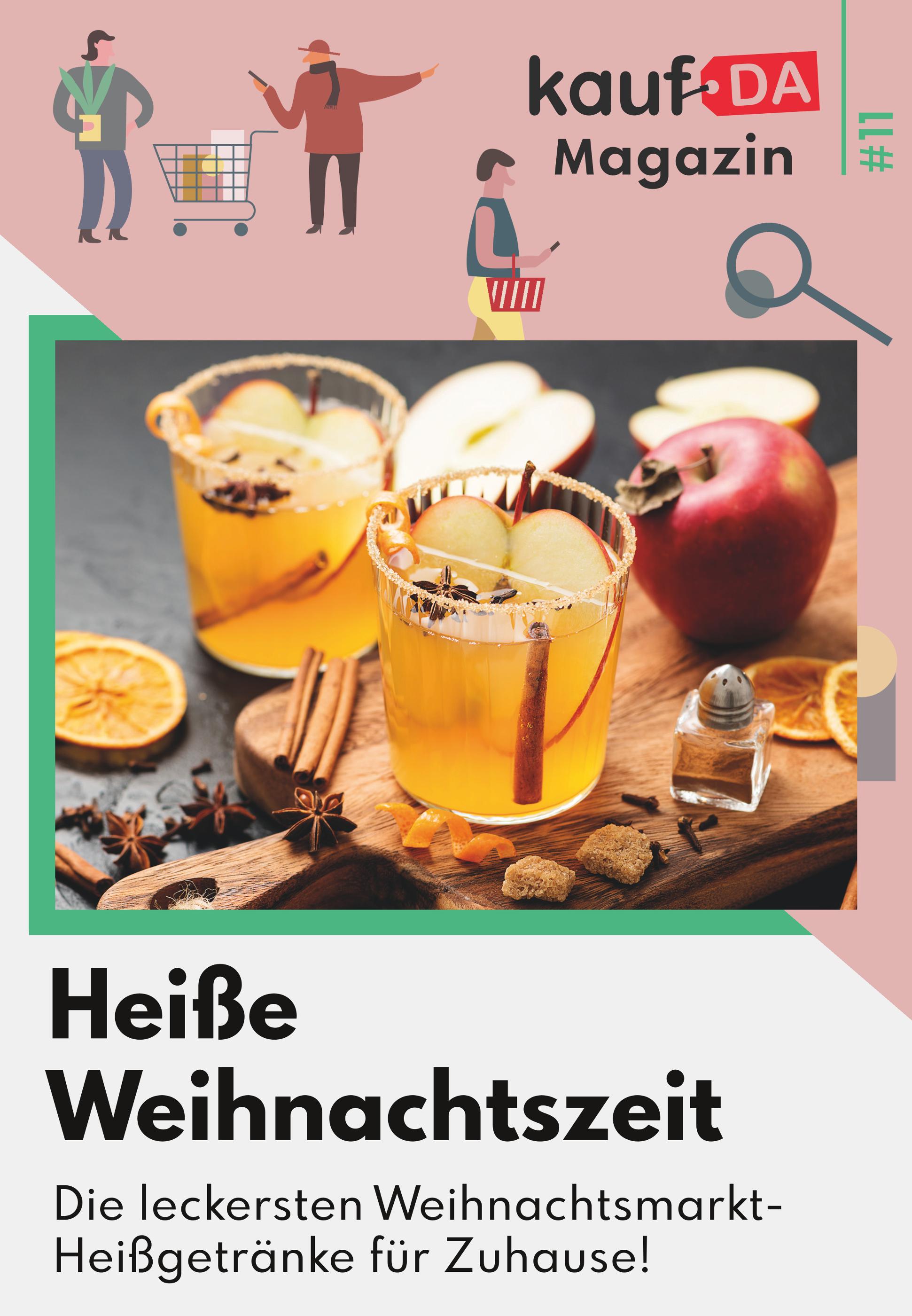 kaufDA Magazin Prospekt für Hannover mit 1 Seite kaufDA Magazin Prospekt für Hannover: "Heiße Weihnachtszeit", 1 Seite, 05.11.2021 - 24.12.2021