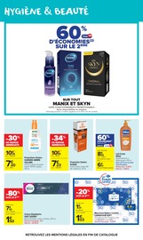 Promos Epilation dans le catalogue "Carrefour market" de Carrefour Market Epilation en promo dans le catalogue Carrefour Market à la page 38