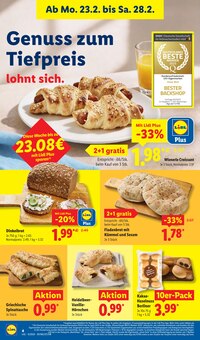 Brötchen im Lidl Prospekt "LIDL LOHNT SICH" mit 67 Seiten (Bremerhaven)