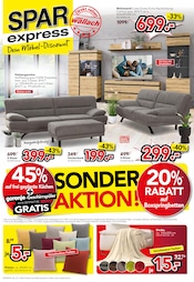 Aktueller Spar-Express Prospekt mit Sofa, "Dein Möbel-Discount", Seite 1