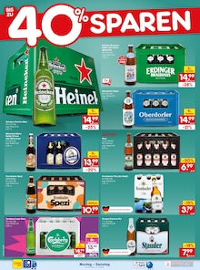 Bier im Netto Marken-Discount Prospekt "Aktuelle Angebote" mit 53 Seiten (Oberhausen)