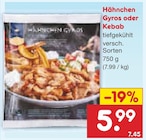 Hähnchen Gyros Angebote bei Netto Marken-Discount Regensburg für 5,99 €