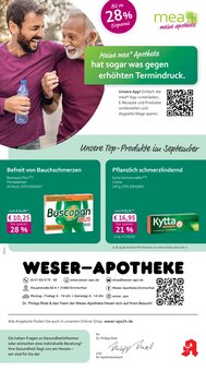 Aktueller mea - meine apotheke Prospekt "Unsere September-Angebote" Seite 1 von 4 Seiten