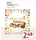 Together von Merci für 2,49 € bei Rossmann im Angebot Together von Merci im aktuellen Rossmann Prospekt
