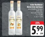 Reiche Ernte Spirituose im Angebot bei EDEKA in Altenburg Reiche Ernte Spirituose Angebote von Echter Nordhäuser bei EDEKA Altenburg für 5,99 €