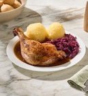 Frz. Entenkeule mit Apfelrotkohl & Kartoffelknödeln Angebote bei Höffner Paderborn für 9,90 €