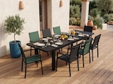 Table extensible XL + Fauteuils Sydney - HYBA en promo chez Carrefour Marseille à 654,94 €