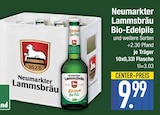 Bio-Edelpils von Neumarkter Lammsbräu im aktuellen EDEKA Prospekt für 9,99 €