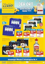 Netto Marken-Discount Prospekt "DER ORT, AN DEM DU IMMER AUSGEZEICHNETE PREISE FINDEST.", 2 Seiten, 08.06.2026 - 08.06.2026 Aktueller Netto Marken-Discount Prospekt, "DER ORT, AN DEM DU IMMER AUSGEZEICHNETE PREISE FINDEST.", mit Angeboten der Woche, gĂŒltig von 08.06.2026 bis 08.06.2026