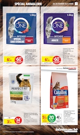 Promos Croquettes chat dans le catalogue "-60% DE REMISE IMMÉDIATE SUR LE 2ÈME" de Intermarché Super à la page 13