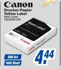 Drucker-Papier Yellow Label Angebote von Canon bei HEM expert Rottenburg für 4,44 €