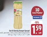 Stangen Spargel im Angebot bei E center in Würzburg Stangen Spargel Angebote von Gut & Günstig bei E center Würzburg für 1,59 €