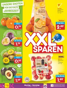 Bananen im Netto Marken-Discount Prospekt "Aktuelle Angebote" mit 54 Seiten (Pforzheim)