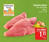 Aktuelle Schweinefleisch Angebote bei Marktkauf in Leipzig Aktuelles Schweineschnitzel aus der Keule Angebot bei Marktkauf in Leipzig ab 1,11 €