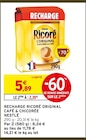 Ricoré L'Original Chicorée & Café Recharge - Nestlé - Intermarché Contact à Angers Ricoré L'Original Chicorée & Café Recharge - Nestlé en promo chez Intermarché Contact Angers à 2,35 €