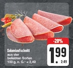 Salamiaufschnitt bei EDEKA im Prospekt "" für 1,99 €