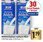 Aktuelle Milch Angebote bei E center in Trier Aktuelles Haltbare Milch 1,5% Fett Angebot bei E center in Trier ab 1,19 €