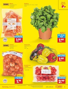 Paprika-Mix im Netto Marken-Discount Prospekt "Aktuelle Angebote" mit 63 Seiten (München)