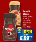 Classic im Angebot bei Lidl in Freiberg Classic Angebote von Nescafé bei Lidl Freiberg für 6,99 €