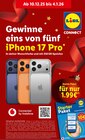 iPhone 17 Pro Angebote von Apple bei Lidl Falkensee für 1,99 €