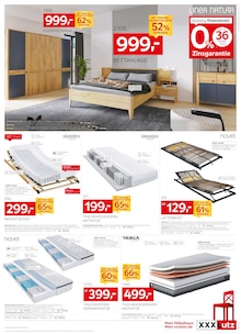 Bett im XXXLutz Möbelhäuser Prospekt "NEUERÖFFNUNG" mit 12 Seiten (Aachen)