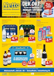 Aktueller Netto Marken-Discount Discounter Prospekt in Kleinostheim und Umgebung, "DER ORT, AN DEM DU IMMER AUSGEZEICHNETE PREISE FINDEST." mit 6 Seiten, 06.10.2025 - 11.10.2025