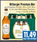 Premium Bier im Angebot bei EDEKA in Gießen Premium Bier Angebote von Bitburger bei EDEKA Gießen für 11,49 €