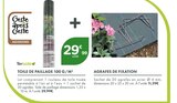 Promo Toile de paillage 100 g/m² / agrafes de fixation à 29,99 € dans le catalogue Point Vert à Béhasque-Lapiste