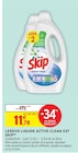 Lessive liquide active clean x37 - SKIP en promo chez Intermarché Saumur à 11,78 €