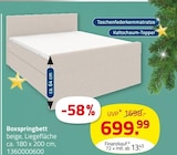 Boxspringbett bei ROLLER im Aschersleben Prospekt für 699,99 €