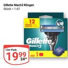 Aktuelles Mach3 Klingen Angebot bei GLOBUS in Krefeld ab 10,99 €