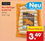 Aktuelles Mini Geflügelbratwurst Angebot bei Netto Marken-Discount in Ingolstadt ab 3,49 €