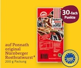 Aktuelles original Nürnberger Rostbratwurst Angebot bei tegut in Würzburg