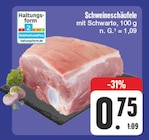 Aktuelles Schweineschäufele Angebot bei EDEKA in Erlangen ab 0,75 €