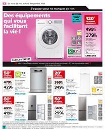Offre Réfrigérateur Combiné dans le catalogue Carrefour du moment à la page 6