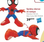 Spidey danse et rampe - Hasbro en promo chez La Grande Récré Spidey danse et rampe - Hasbro dans le catalogue La Grande Récré