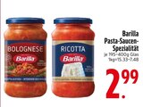 Bolognese Pasta-Sauce Angebote von Barilla bei EDEKA Germering für 2,99 €
