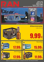 RAN Prospekt für Günzburg mit 2 Seiten RAN Prospekt für Günzburg: "RAN", 2 Seiten, 16.10.2025 - 31.10.2025