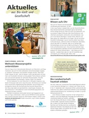 Wasser im Alnatura Prospekt in Mannheim Aktueller Alnatura Prospekt mit Wasser, "Alnatura Magazin", Seite 56