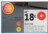 Promo Dalle Lisse à 18,00 € dans le catalogue E.Leclerc à Montayral