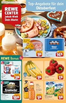 REWE Prospekt Dein Markt mit 26 Seiten