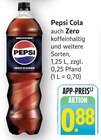 Pepsi Cola Zero Angebote von Pepsi bei E center Göppingen für 0,88 €