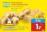 Netto Marken-Discount Großbreitenbach - Weizenbrötchen Unsere Doppelschrippe Angebot im Prospekt Weizenbrötchen Unsere Doppelschrippe bei Netto Marken-Discount im Großbreitenbach Prospekt für 1,00 €