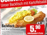 Backfisch mit Kartoffelsalat im Segmüller Prospekt Backfisch mit Kartoffelsalat von im aktuellen Segmüller Prospekt für 5,90 €