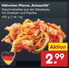 Aktuelles Hähnchen-Pfanne Schaschlik Angebot bei Netto Marken-Discount in Stuttgart ab 2,99 €
