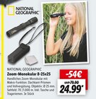 Zoom-Monokular 8-25x25 Angebote von NATIONAL GEOGRAPHIC bei Lidl Aalen für 24,99 €