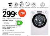 Lave linge frontal - CANDY en promo chez E.Leclerc Pont-Saint-Esprit à 299,00 €