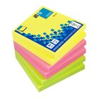 Global Notes - Pack de 6 Blocs - Notes adhésives 80 feuilles - 75 x 75 mm - couleurs assorties - Info dans le catalogue Bureau Vallée