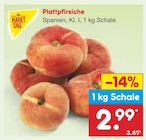 Aktuelle Obst Angebote bei Netto Marken-Discount in Wuppertal Aktuelles Plattpfirsiche Angebot bei Netto Marken-Discount in Wuppertal ab 2,99 €