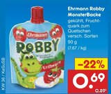 Robby MonsterBacke im Angebot bei Netto Marken-Discount in Paderborn Robby MonsterBacke Angebote von Ehrmann bei Netto Marken-Discount Paderborn für 0,69 €